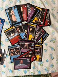 Lotto 55 carte WWE wrestling RAW SmackDown