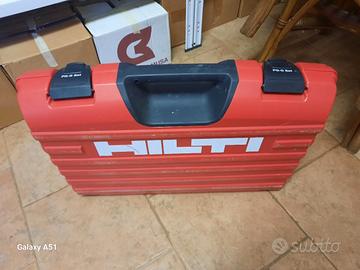 Set hilti con trapano perforatore e smerigliatrice