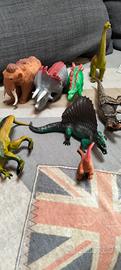 Lotto 8 Dinosauri Erbivori e Carnivori 