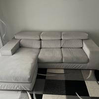 Divano con penisola 240x100 cm