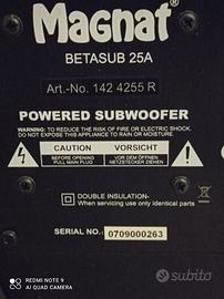 Subwoofer Magnat