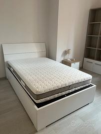 Letto contenitore una piazza e mezza
