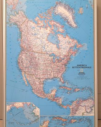 Carte geografiche murali National Geographic
