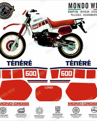 Adesivi compatibili con moto XT 600 Z TENERE 1VJ