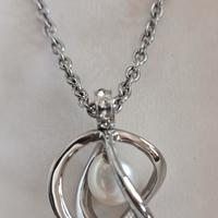 collana con perla 