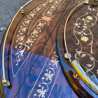 NUOVO Carrello Bar  in Legno Intarsiato