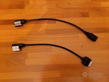 2 cavi adattatori Audi Music Interface 