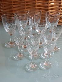 Bicchieri da liquore Vintage 2 misure 