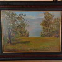 Dipinto dell’artista Silvio SECCHI (XIX-XX)