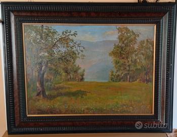 Dipinto dell’artista Silvio SECCHI (XIX-XX)