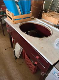Mobile da bagno con lavabo incassato