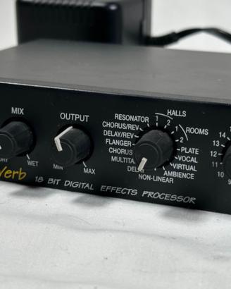 GammaVerb multieffetto digitale 18 bit
