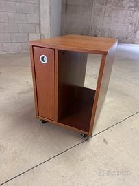 Mobile IKEA scrivania porta pc desktop legno scuro