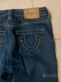 True Religion -jeans donna modello skinny.