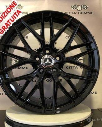 CERCHI IN LEGA MERCEDES CLASSE A B C E CLA GLA 18