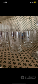 Set 6 bicchierini vintage