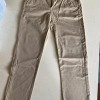 Pantaloni bambino cotone beige, Zara Kids, 11-12