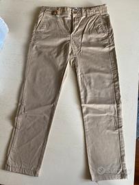 Pantaloni bambino cotone beige, Zara Kids, 11-12