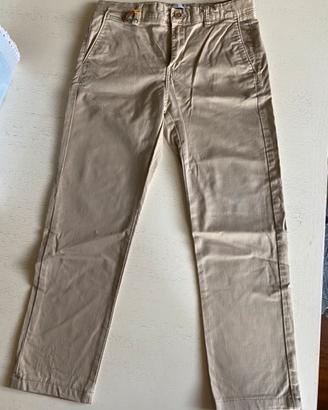 Pantaloni bambino cotone beige, Zara Kids, 11-12