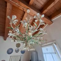 lampadario provenzale ed applique