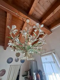 lampadario provenzale ed applique