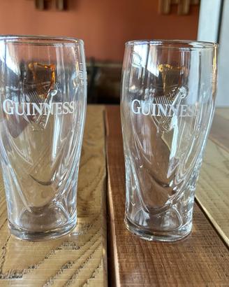 Bicchieri da birra Guinness
