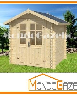 Casa legno Topazio 210x210 spess 28 mm casetta