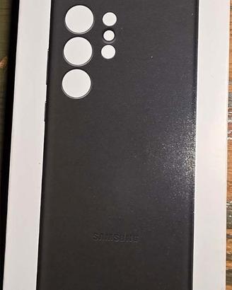 Cover in vera pelle per Samsung S23 Ultra