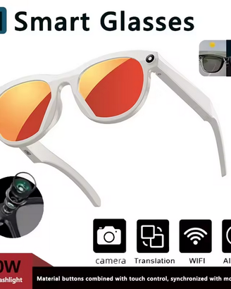 Occhiali con intelligenza artificiale AI Smart HD+