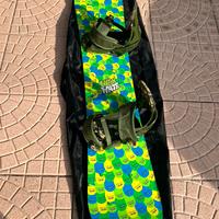 Tavola 150cm snowboard 🏂 Burton + attacchi+ borsa