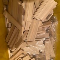 Legnetti/mattoncini da  costruire