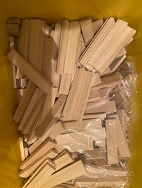 Legnetti/mattoncini da  costruire