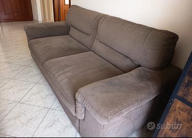 Divano in tessuto 200x90 cm
