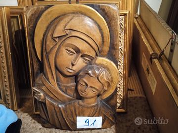 Scultura in legno "KIKKSKAJA" di Giorgio Moglan