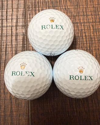 Palline  golf rolex