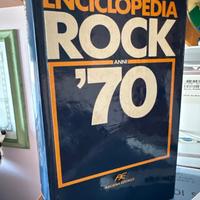 Libro Enciclopedia rock anni 70. Editrice Arcana