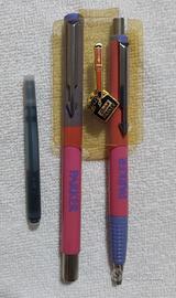 Set Parker Vector due penne e una spilla da giacca