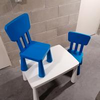 tavolo e 2 sedie ikea bambini