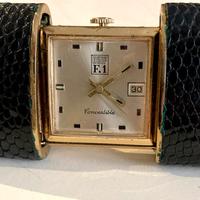 orologio pubblicitario da tasca/tavolo AGIP F.1