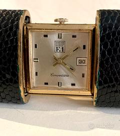 orologio pubblicitario da tasca/tavolo AGIP F.1