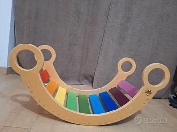 Arco Montessori, dondolo per bambini