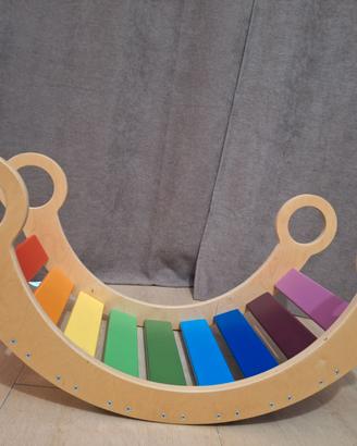Arco Montessori, dondolo per bambini
