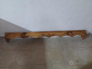 cornice oro angeli baldacchino per tenda