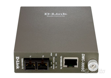 2Convertitori Fibra Ottica Ethernet DLink DMC300SC
