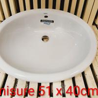 Lavabo sovrapiano Roca, bianco