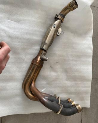 Scarico marmitta triumph street triple 675