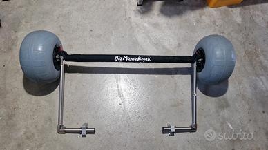 Carrello retrattile per kayak big mama triken 330