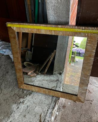 Specchiera con vano porta chiavi