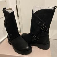 Stivali neri Cafè Noir numero 37