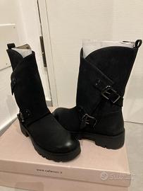 Stivali neri Cafè Noir numero 37